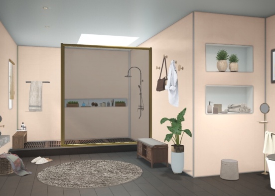 rest room 🍑  Design Rendering