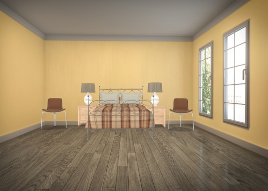 guest room Design Rendering