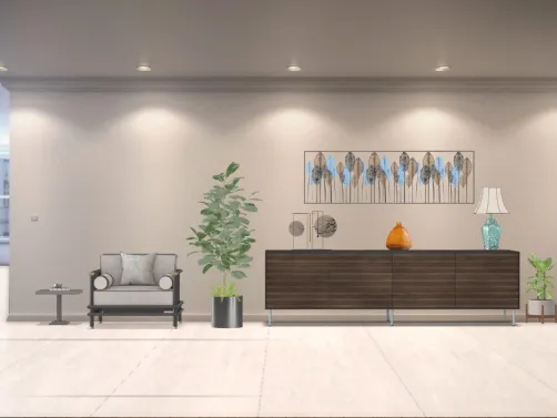 Buffet area