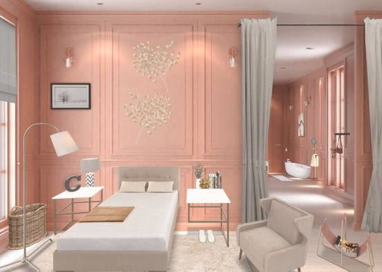 girl room || Pau&Berch Design Rendering