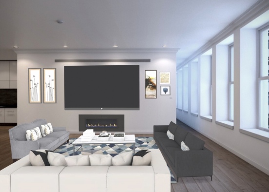 comfy living room || Pau&Berch Design Rendering
