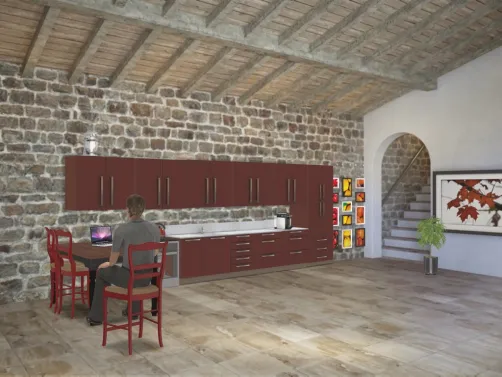 Brick Kitchen 