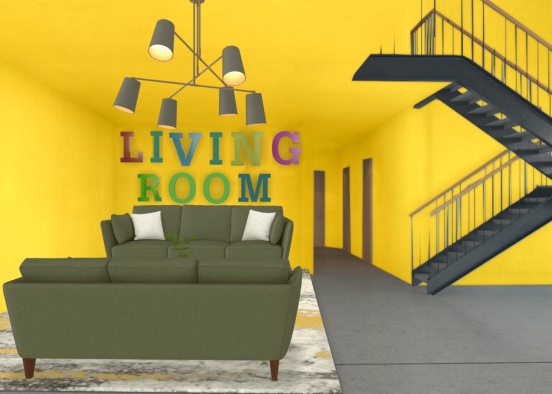living room!! Design Rendering