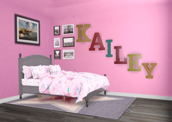 kaileys room Design Rendering