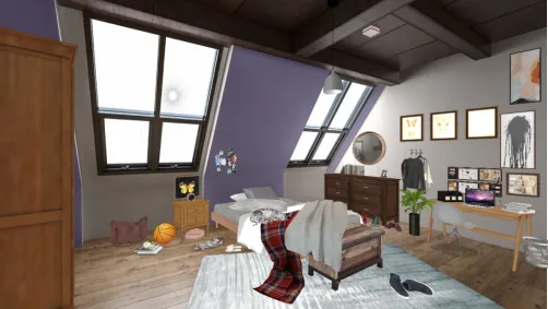 Messy Bedroom