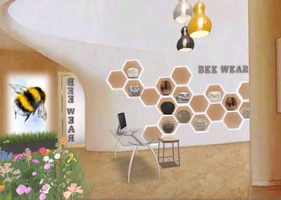 🐝Concept Store Bee Wear🐝  Design Rendering