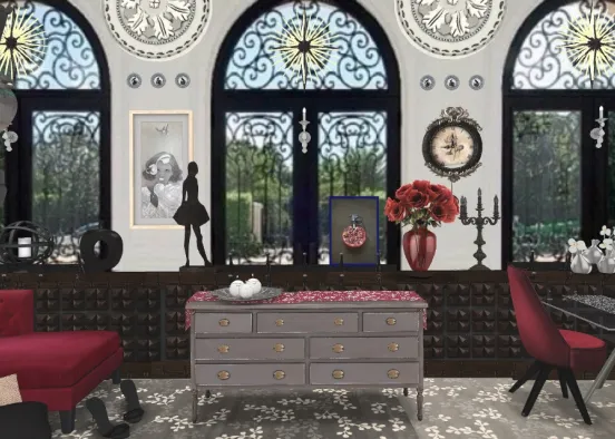 Nouveau ShabbyChic  Design Rendering