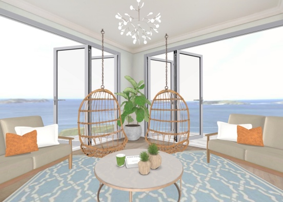 Beautiful Beach House With Amazing View! Design Rendering