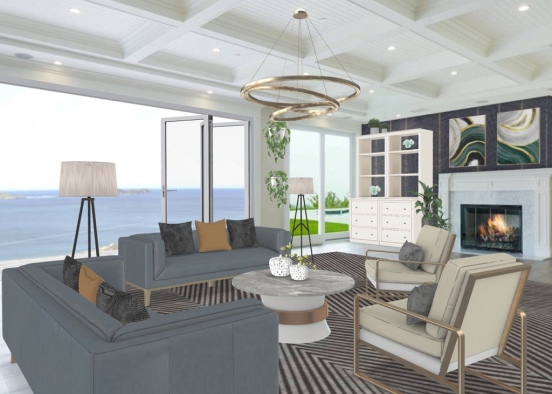 Cozy Beach House, With A Gorgeous View!! Design Rendering