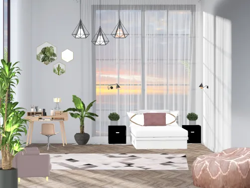 Chambre enfant fille maison ninon