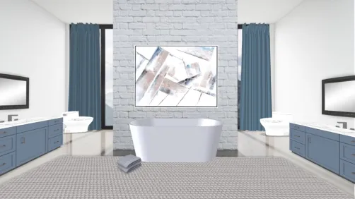 Luxery tub bathroom