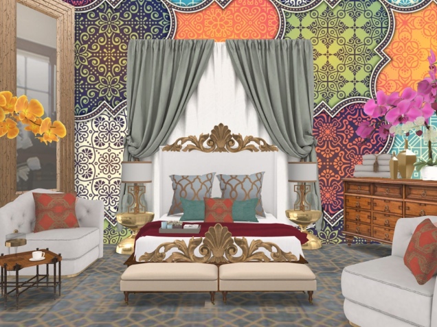 Indian bedroom
