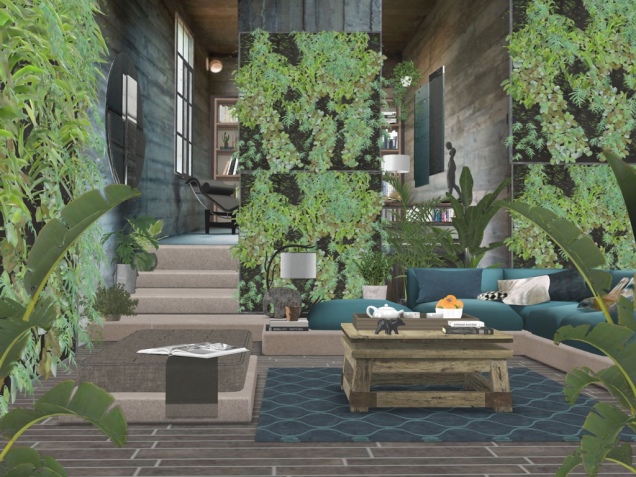 Topical sitting area