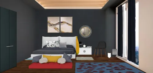 Chambre hôtel. 