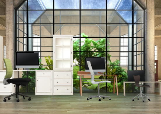 Dream like a boss in your office Design Rendering