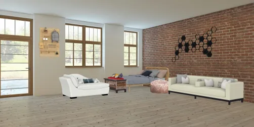 A fun and creative room to sleep in.