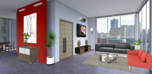 Sala de apartamento