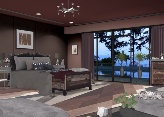 honeymoon suite Design Rendering
