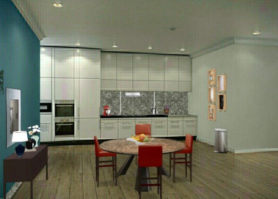 Cozinha  Design Rendering