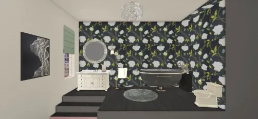 Retro bathroom