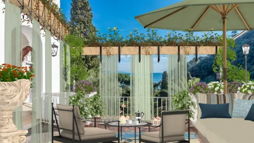 Mediterranean Patio 