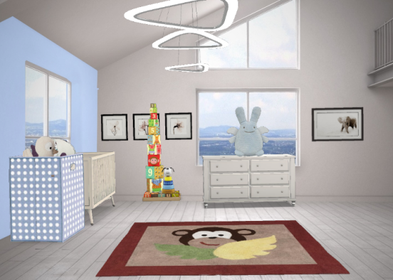 Baby's room Design Rendering
