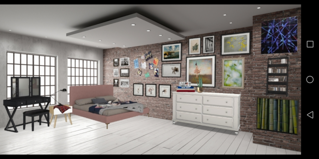Artist bedroom
