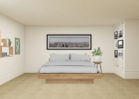 Simple room Design Rendering