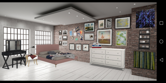 Artist bedroom