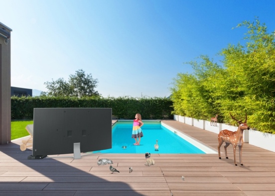 a pool! Design Rendering