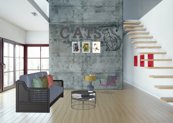 House of cats Design Rendering