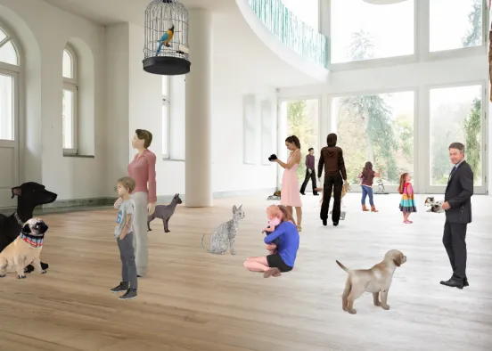 Upgraded pet sanctuary Design Rendering