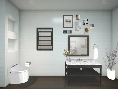 half bathroom
