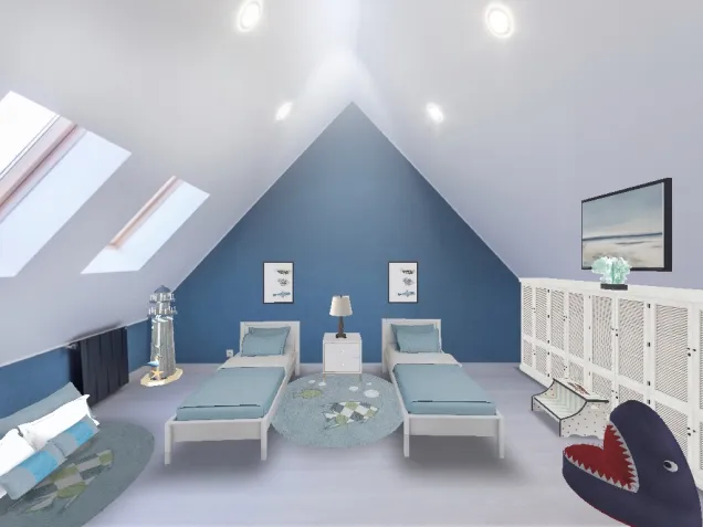 Children's Coastal Bedroom
