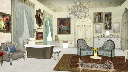 Cuarto de baño victoriano
