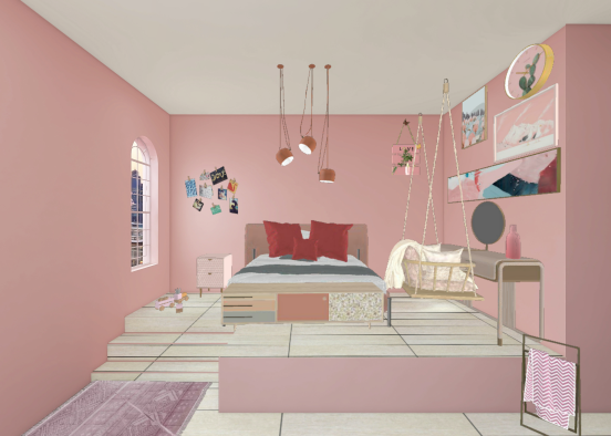Pink lover Design Rendering