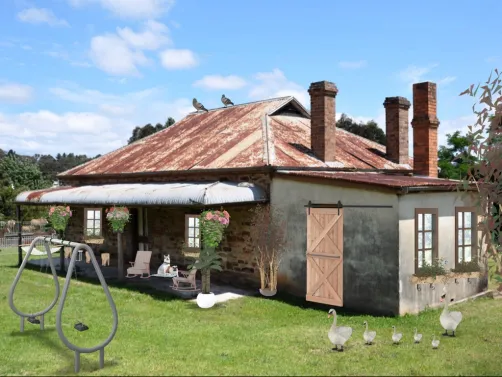 Bush House in Australia 