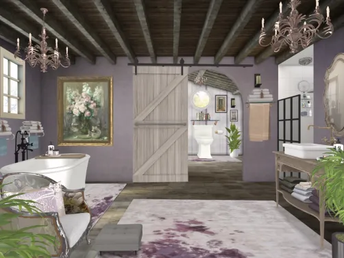Country Bathroom 