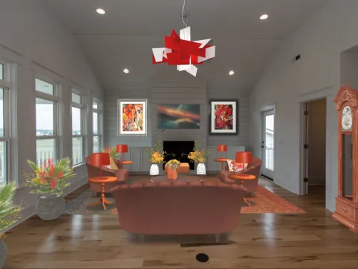 Ranch style in Orange