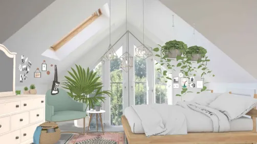 tiny bedroom🌿
