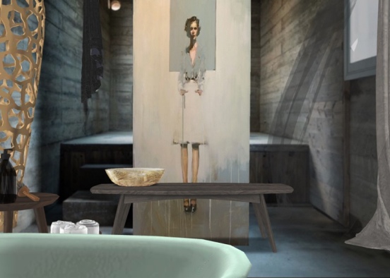 A Bathroom for Bernice Design Rendering