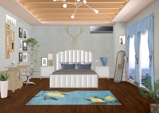 Elegant Room Design Rendering