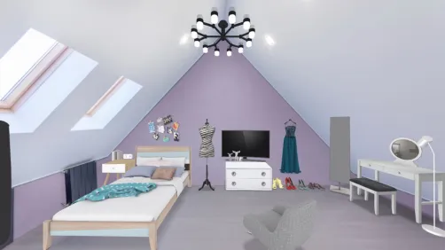 chambre ado fille