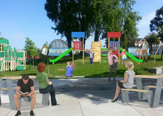 The Play Ground Design Rendering