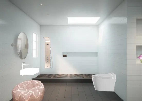 Casa de banho Design Rendering