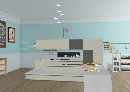 Getting ready for a party  Design Rendering