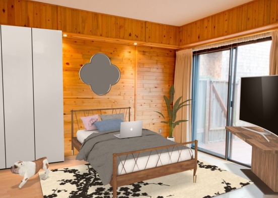 cozy room in the mountains! Design Rendering