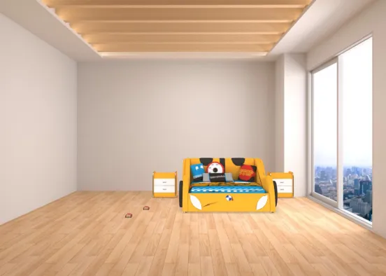 Littles boys room PLEASE CLEAN YOUR ROON LITLE BOY Design Rendering
