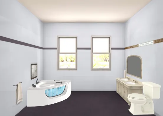 NEW BATHROOM!!!! Design Rendering