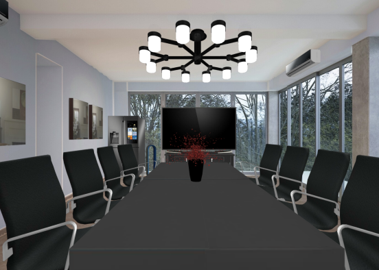 Meeting Room (Office_1)  Design Rendering